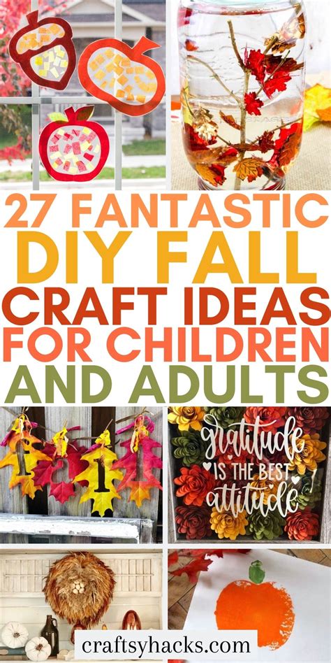 Image result for Fun Fall Crafts