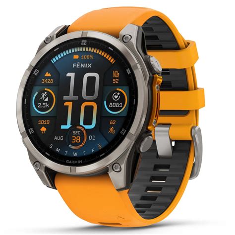 Garmin fēnix® 8 – 47 mm, AMOLED - Sapphire – GPS Training