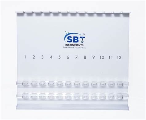 SBT Instruments ESR Tube Stand Laboratory Test Tube Rack, 12 Positions ...