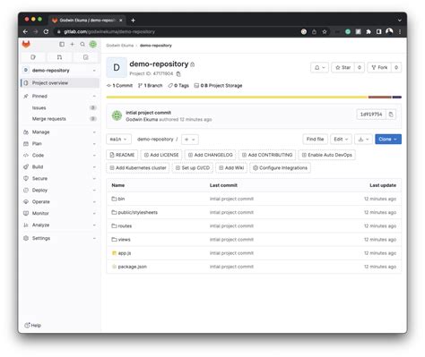 How to Push .Net Project into GitLab 的图像结果