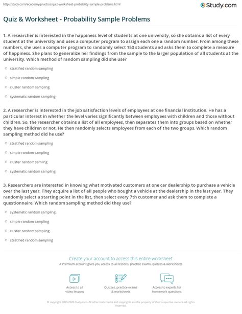 Image result for Sample Probability Problems