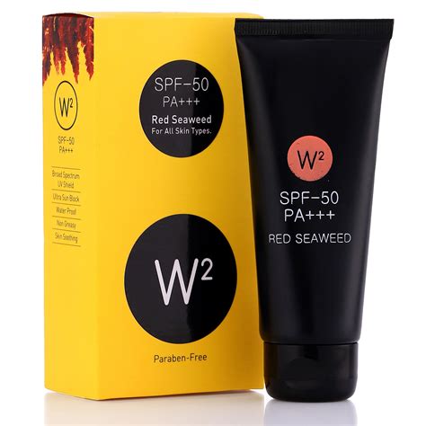 SPF 50 PA+++ Sun Protection Cream – W2 | Why Wait