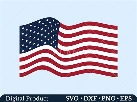 Us Flag Svg, American Flag Svg Graphic by chipus · Creative Fabrica