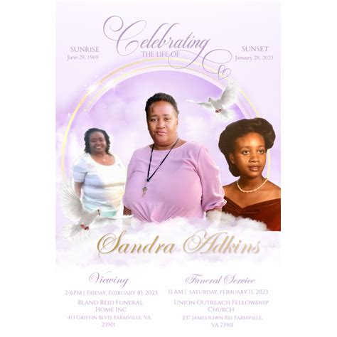 Sandra Ineatha Adkins Obituary in Farmville at Bland-Reid Funeral Home ...