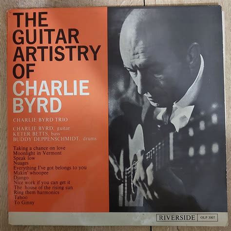 Charlie Byrd Trio – The Guitar Artistry Of Charlie Byrd LP PLAK