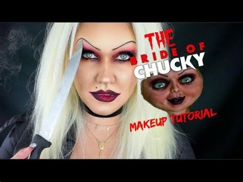 Image result for Chucky Bride Makeup Tutorial