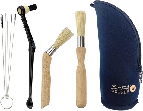 Buy Coffee Grinder Cleaning Brush Set - Espresso Cleaning Kit To Clean ...