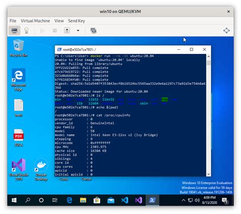 Using KVM Hypervisor 的图像结果