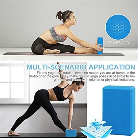 Futurekart Yoga Blocks EVA Foam Block to Support and Deepen Poses ...