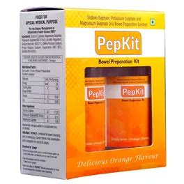 Buy Pepkit Orange Bowel Preparation Kit 2 x 177 ml | 19 Minutes ...