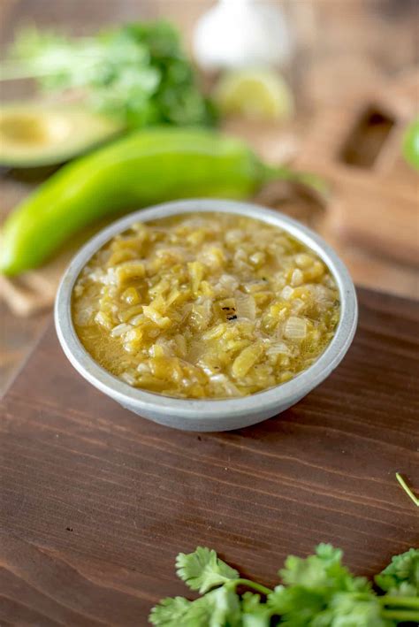 New Mexico Hatch Green Chile Sauce Recipe - Culinary Ginger