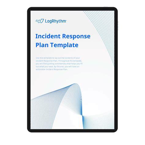 Incident Response Plan Template