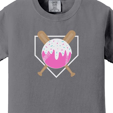 Baseball Ice Cream Shirt for Youth & Adults Baseball Drip Tshirt for ...