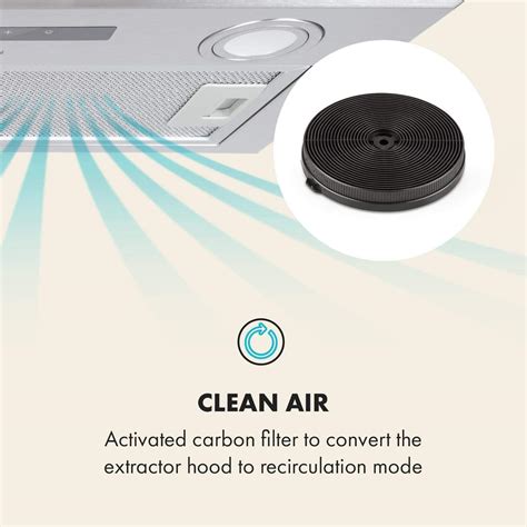 Buy KLARSTEIN Activated Carbon Filter for Cooker Extractor Hoods ...