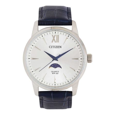 Citizen Analogue Blue Dial Men's Watch (Blue Dial Blue Colored Strap ...