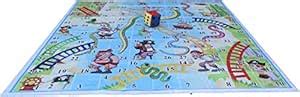 Atpata Funky Kid 100 Blocks 10x10 Feet Giant Outdoor Snakes & Ladders ...