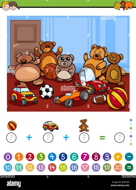 Math Additions Cartoon 的图像结果