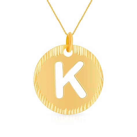 Malabar Gold & Diamonds BIS Hallmarked (750) 18K Yellow Gold Pendant ...