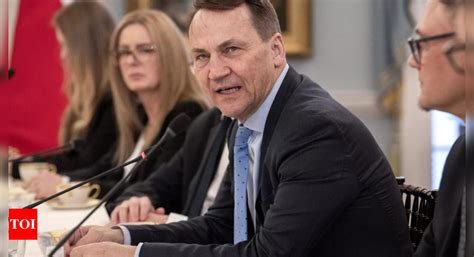 Poland's foreign minister says the presence of NATO troops in Ukraine ...