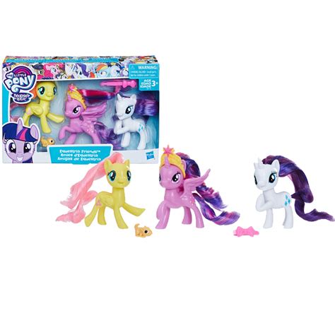 My Little Pony Toy Twilight Sparkle Rarity And Fluttershy 3 ...