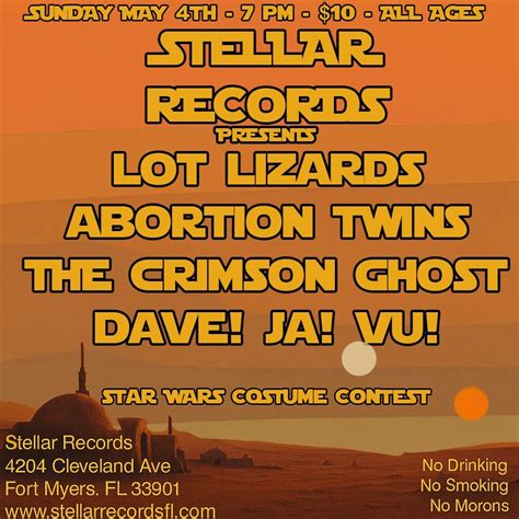 Lot Lizards w/ Abortion Twins, The Crimson Ghost and Dave! Ja! Vu! at ...