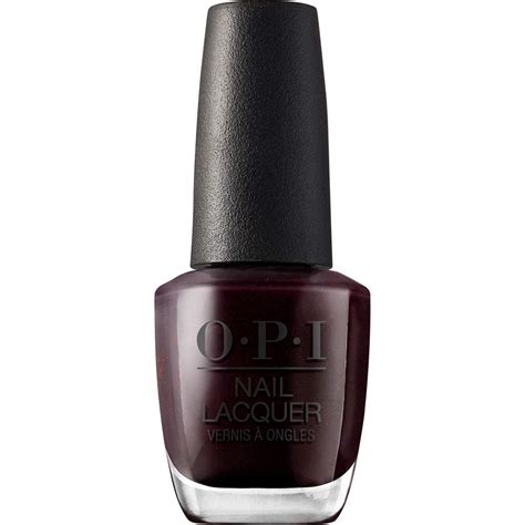 O.P.I Nail Lacquer | Midnight in Moscow | 15 ml | Long-Lasting, Glossy ...