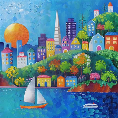 San Francisco Art Background Free Stock Photo - Public Domain Pictures