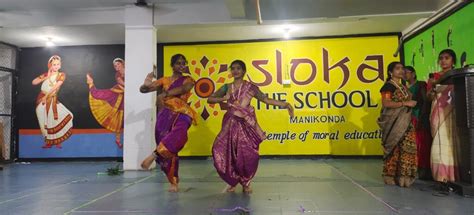 Telugu day Celebrations | Sloka the School Manikonda