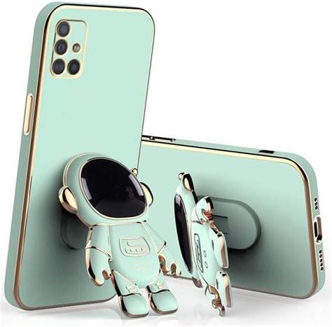 Apurb store for Samsung Galaxy A71 Case Cute 3D Astronaut Stand Design ...