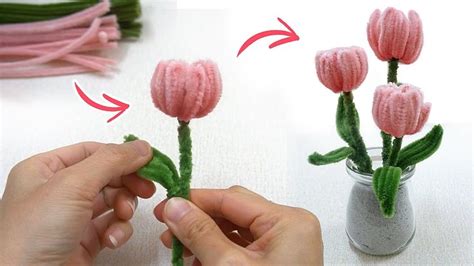 Image result for Pipe Cleaner Flower Tutorial