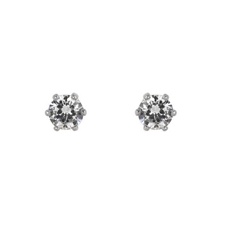 Regal Radiance: 925 Silver Queen Design Stud Earrings – Deflossysilver