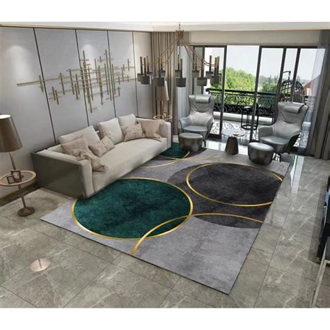 Carpet Crystal Modern Velvet Carpet 3D Floor Mat Carpet Rug For Living ...