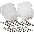 Molex -1 Complete Set - (9 Pin) w/14-20 AWG, Wire Connector - 2.13mm D ...