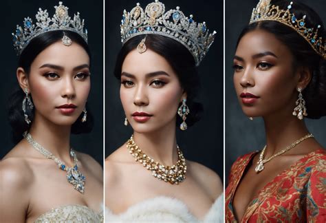 Lexica - Take photos of different queens in reference style,White skin