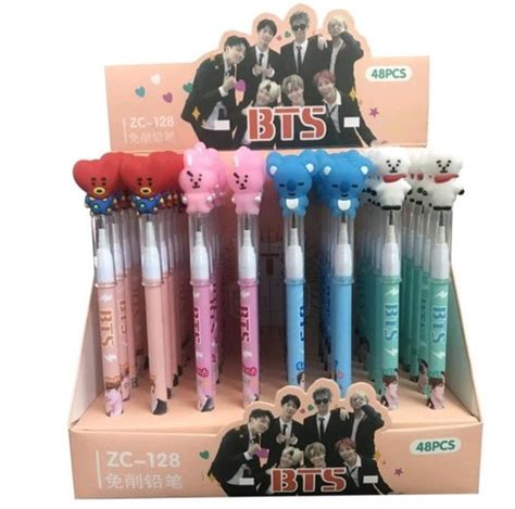 Bts pencil Pack of 48 pcs - Big Daddy Store