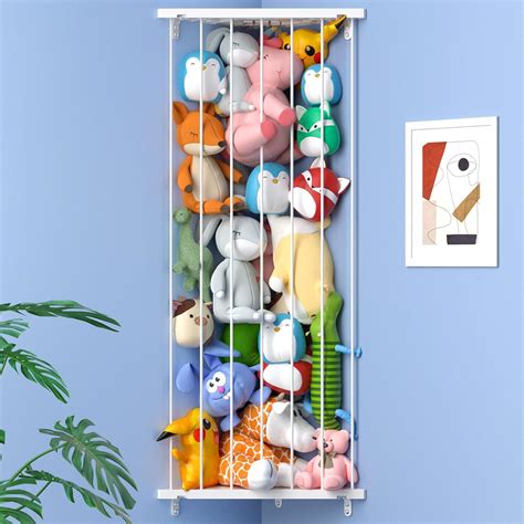 Amazon.com: Befayoo Stuffed Animal Storage Toy Organizer(Patented ...