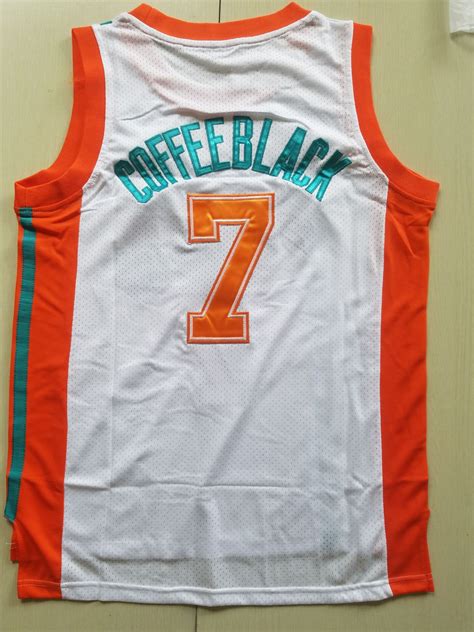 Men's Black Coffee Jersey | White Flint Tropics Jersey