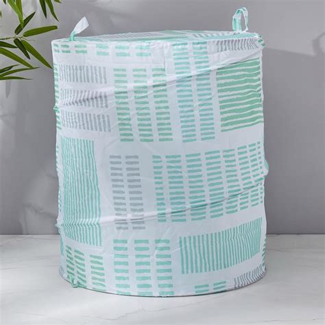 Buy Mekong Printed Collapsible Laundry Hamper from Home Centre at just ...
