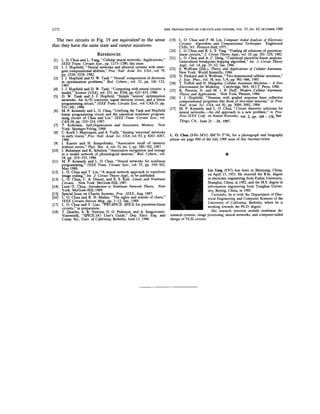 Cellular Neural Network 的图像结果