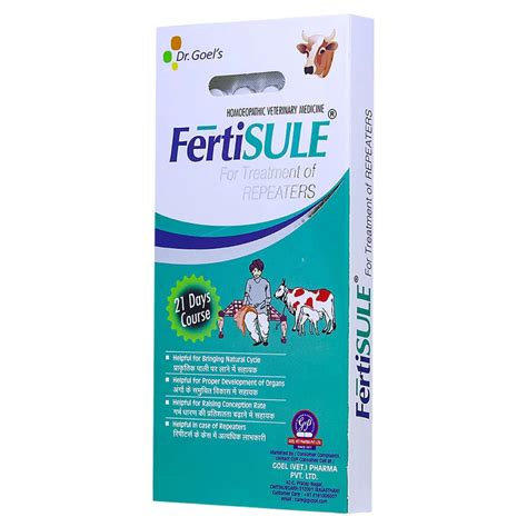 Fertisule for Cattle | 21-Day Course for Repeat Breeding – Goel Vet Pharma