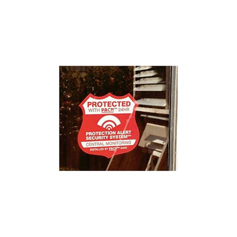 Buy Home Security System Alarm Yard Sign & 6 Alarm STATIC CLING ...