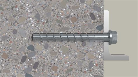 Concrete screw UltraCut FBS II US - fischer India