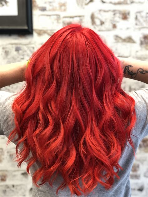 Red hair | Bright red hair, Dyed red hair, Bright red hair dye
