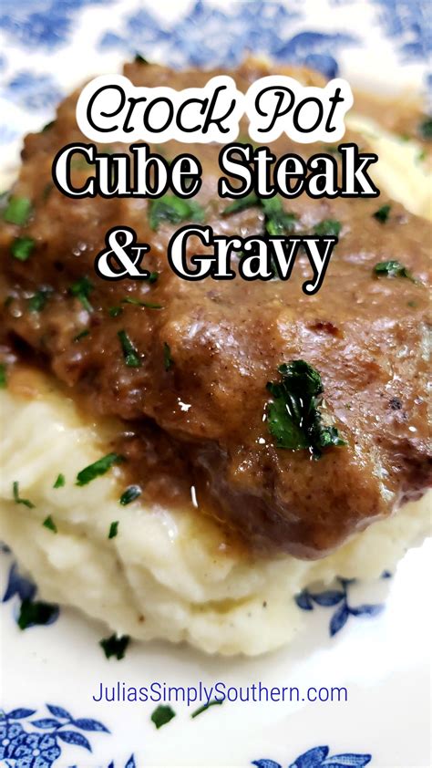 Crockpot Cube Steak Recipe