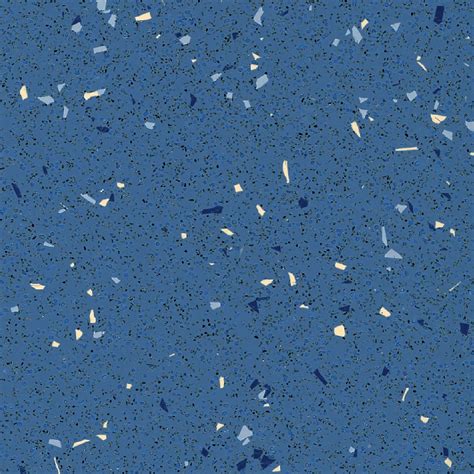 Blue Speckled Effect Vinyl Flooring, Anti-Slip Contract Commercial ...