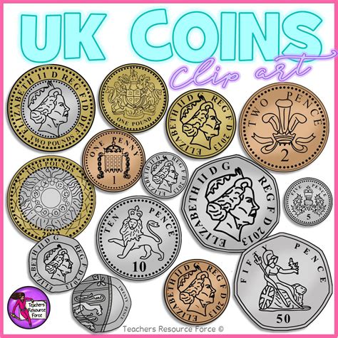 Free Printable Coins Clip Art