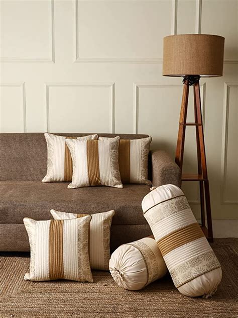 Buy Gifts Island Combo Silk Striped & Rajasthani Warli Golden Hand ...