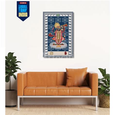 Buy Shreenath Ji Famous Pichwai Canvas Painting (6 Colors) Online ...