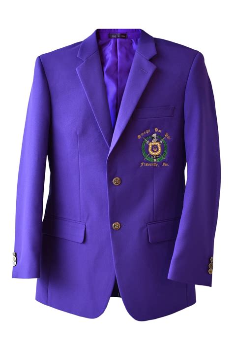 Purple 2 Button Blazer - Omega Psi Phi | Omega psi phi, Omega psi phi ...