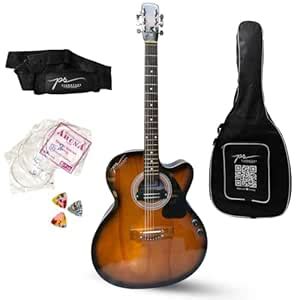 PS Signature 41 Inch Acoustic Guitar New Model Natural Color | Double ...
